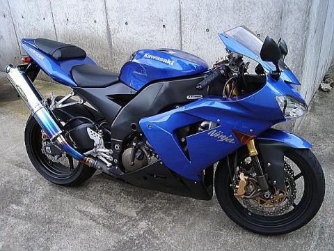 ＺＸ－１０Ｒ ２００４ マレーシア キャンディーサンダーブルー